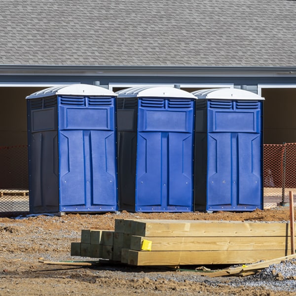 are there any additional fees associated with portable restroom delivery and pickup in Marblemount